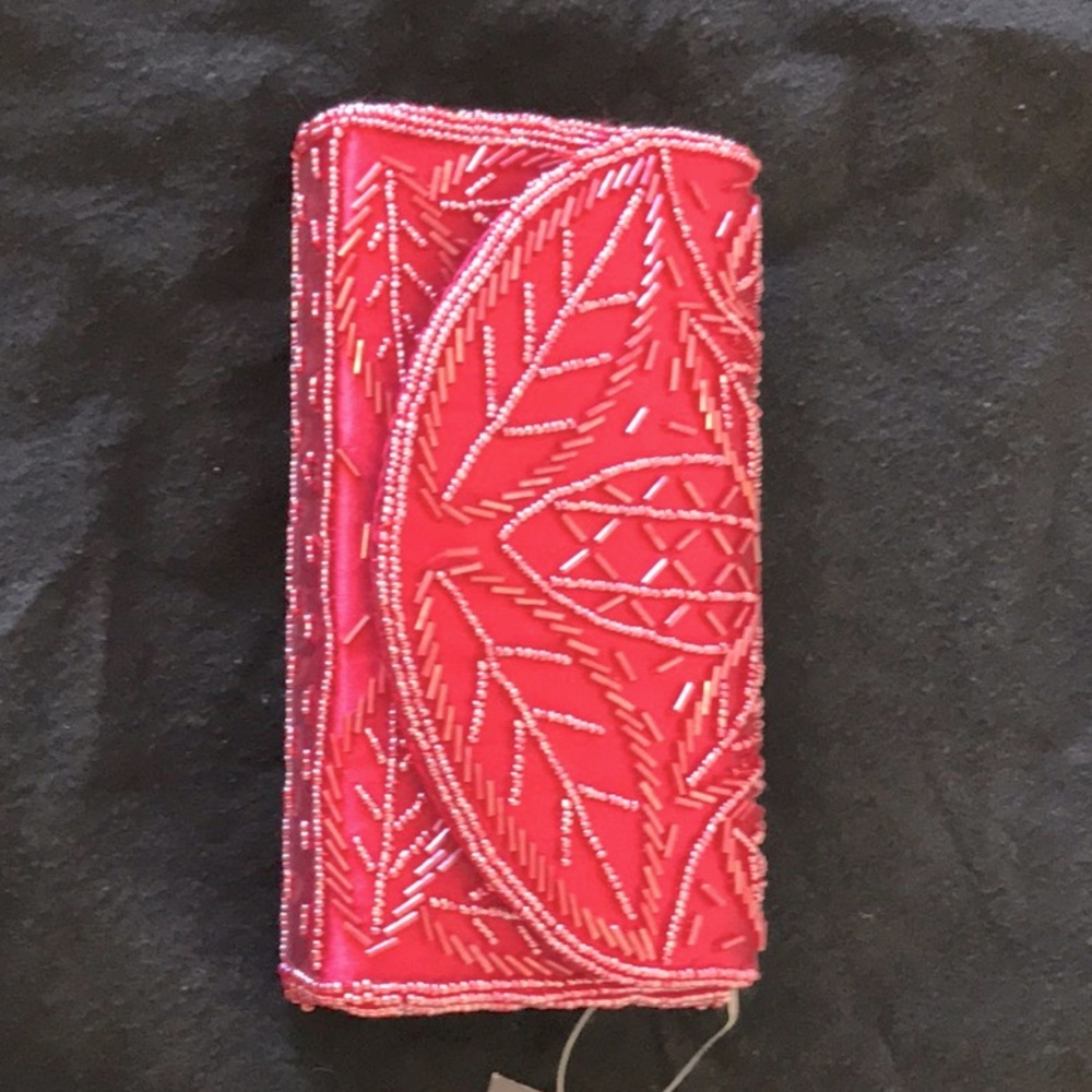 Beaded evening bag